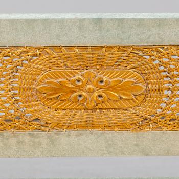 A 20th century Louis XVI-style bench.