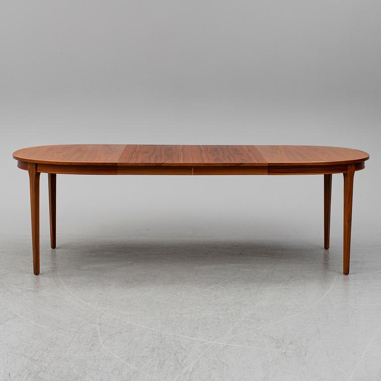 MATBORD, AB Möbelfabriken Linden, Horda, 1960-tal. Två iläggsskivor med sarg medföljer.