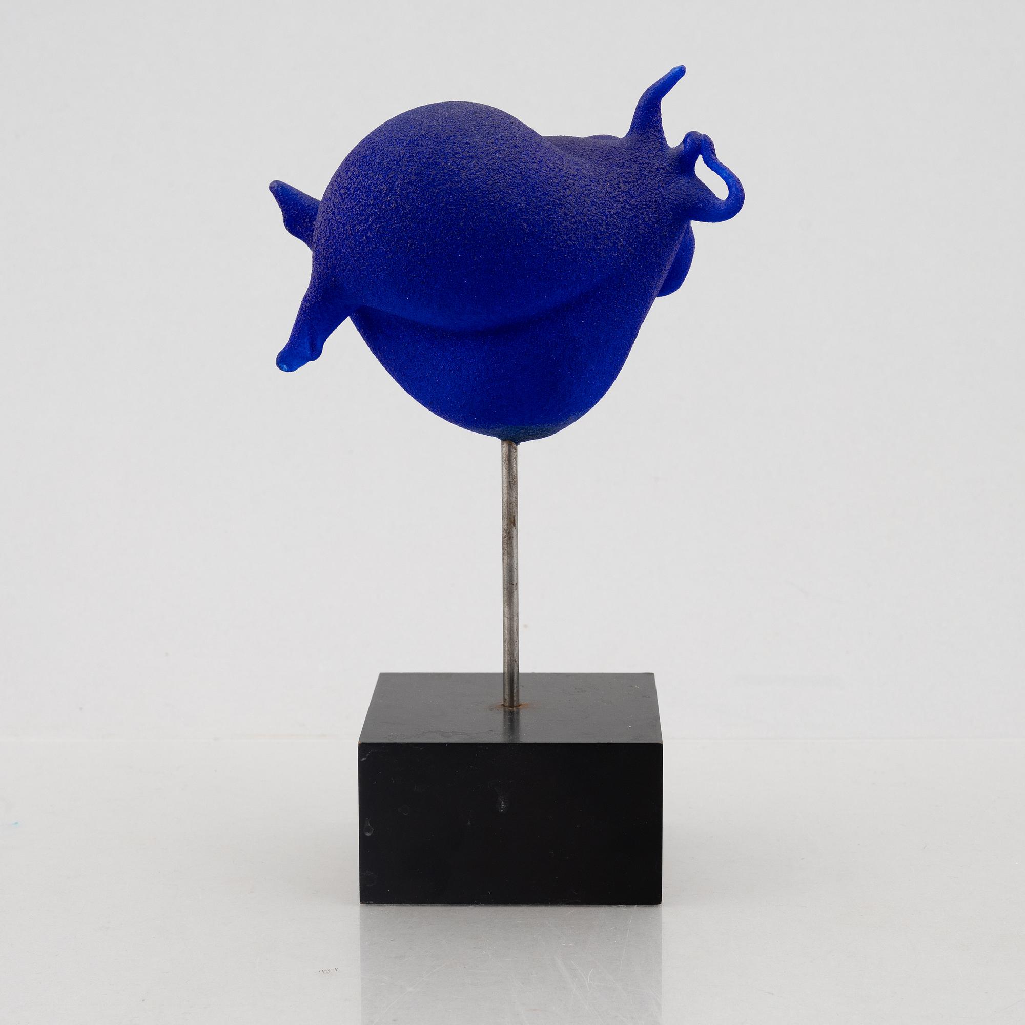 Kjell Engman, a glass sculpture, Kosta Boda Atelier, numbered.