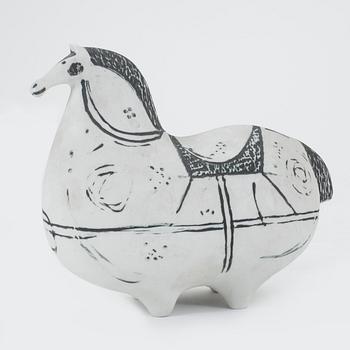 FIGURIN, stengods, "Springare", Stig Lindberg, Gustavsbergs Studio. Tillverkad mellan åren 1952-1972.