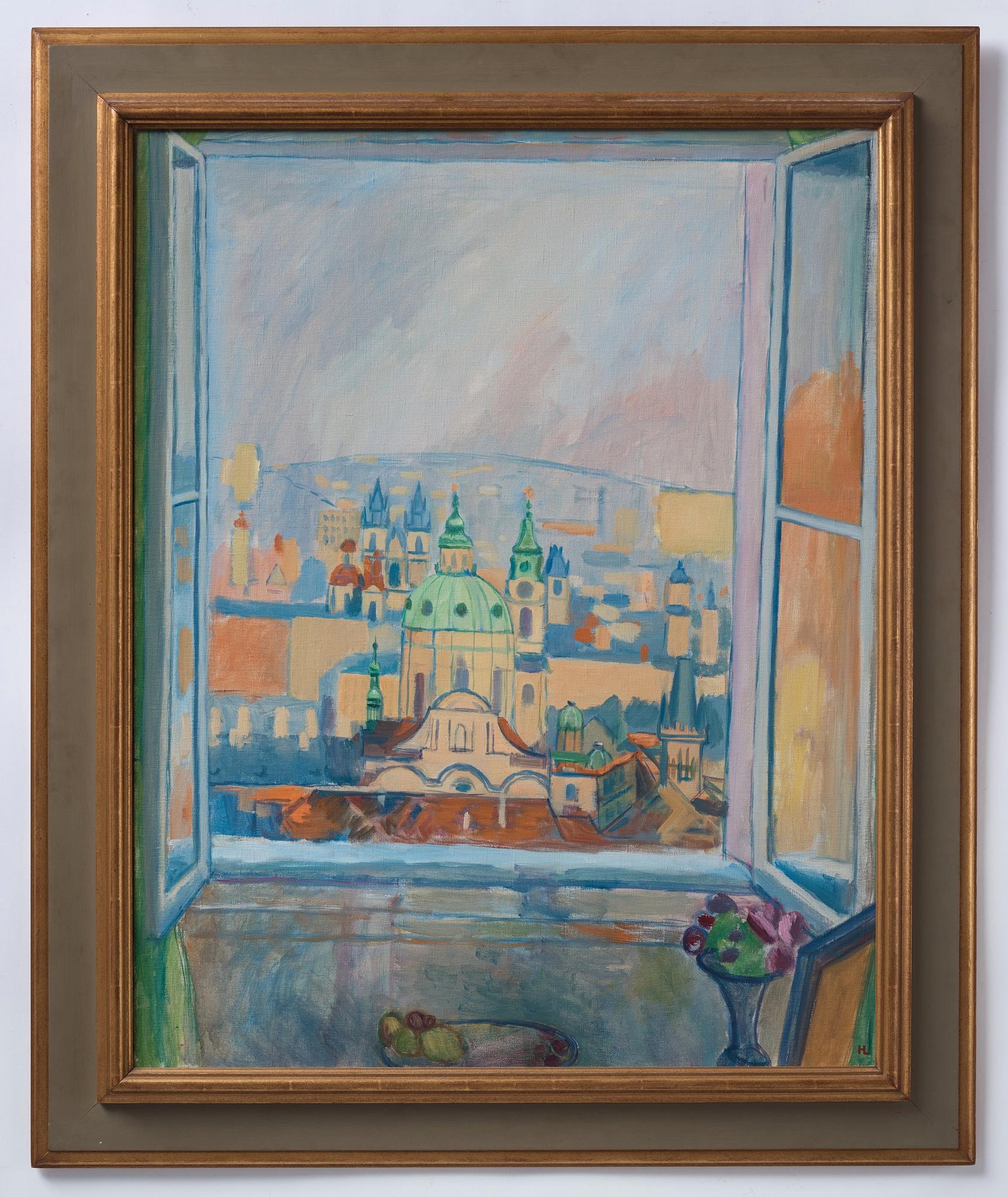 Hilding Linnqvist, View from Prague.