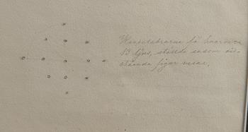 PIIRROS HOPEAESINEISTÄ, piirros, 1800-luvun alku.