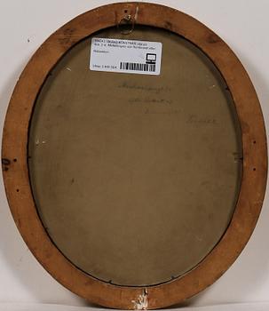 OKÄND KONSTNÄR, olja på duk, 2 st, efter Michelangelo och Rembrandt, 1900-tal.