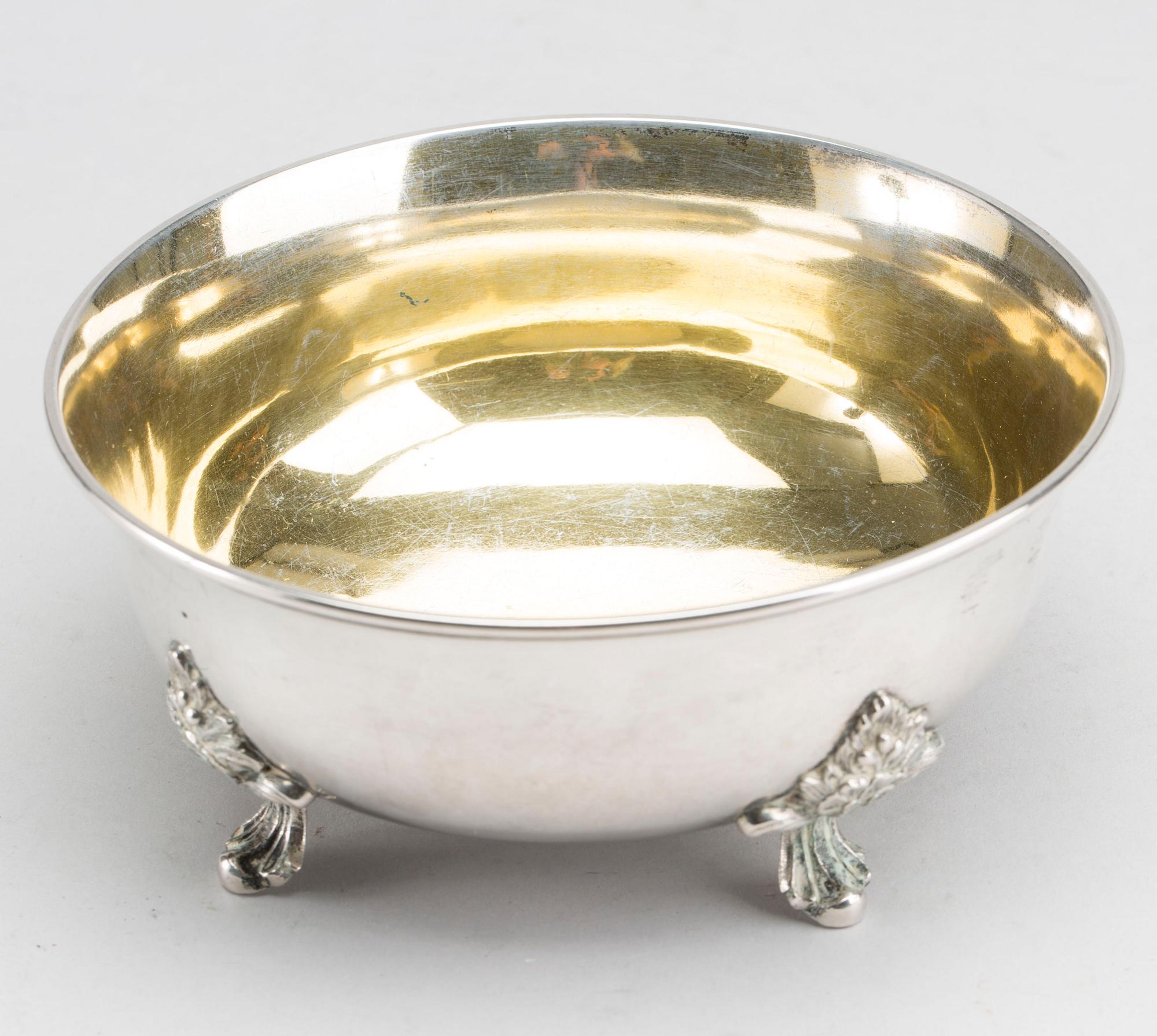 A SILVER BOWL V. CHRISTENSEN COPENHAGEN. WEIGHT CA 357 G.