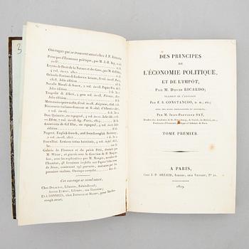 Ricardo (Printing and the Mind of Man, 277) (2 vol).