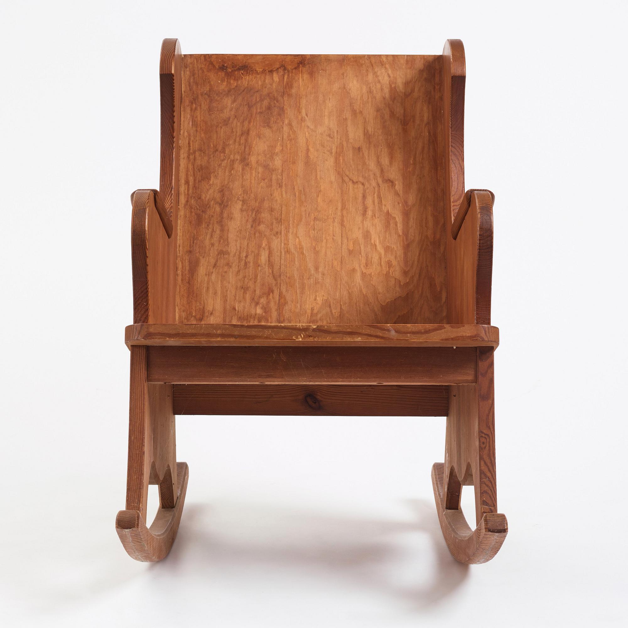 Nordiska Kompaniet, gungstol, "Lovö", Swedish Modern, 1940-tal.