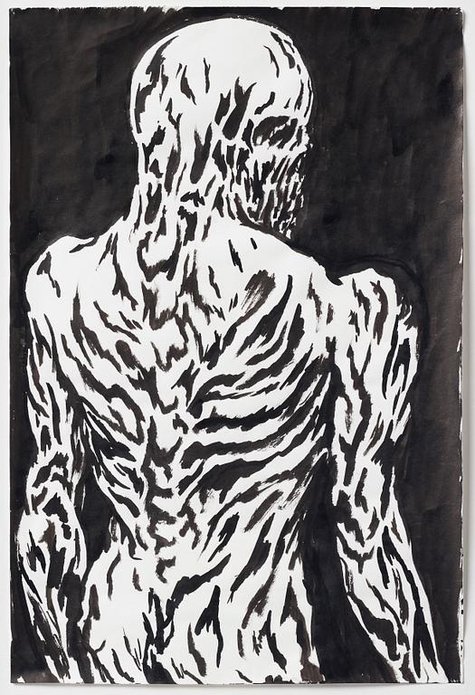 Mat Brinkman, tusch på papper.