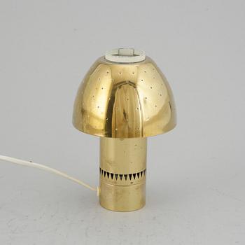 Hans-Agne Jakobsson, a model B221 'Lysina' brass table lamp, Markaryd, Sweden.