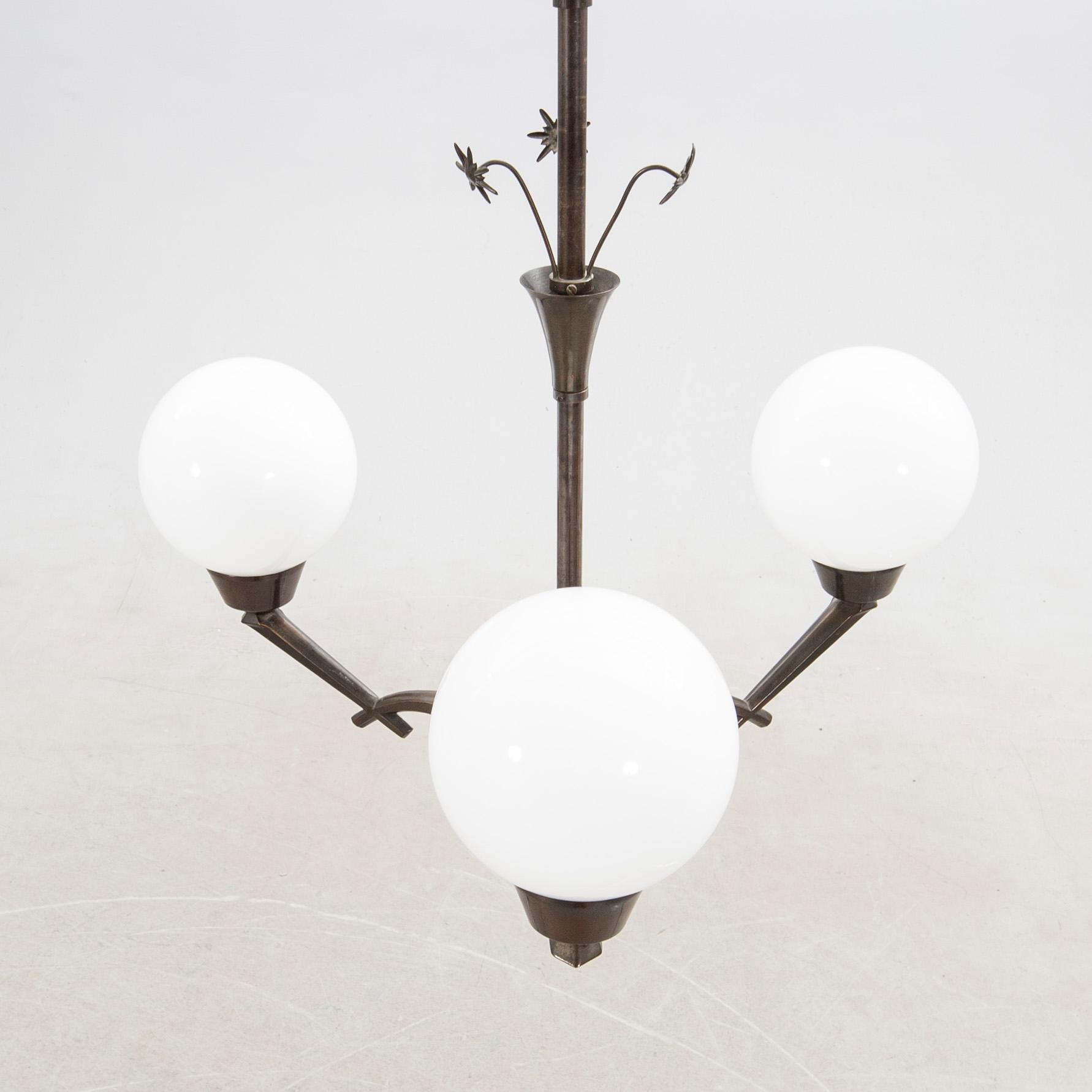 Ceiling lamp, 1930s.