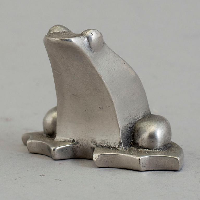 GUNNAR CYRÈN, a pewter sculpture, 1980´/90´s.