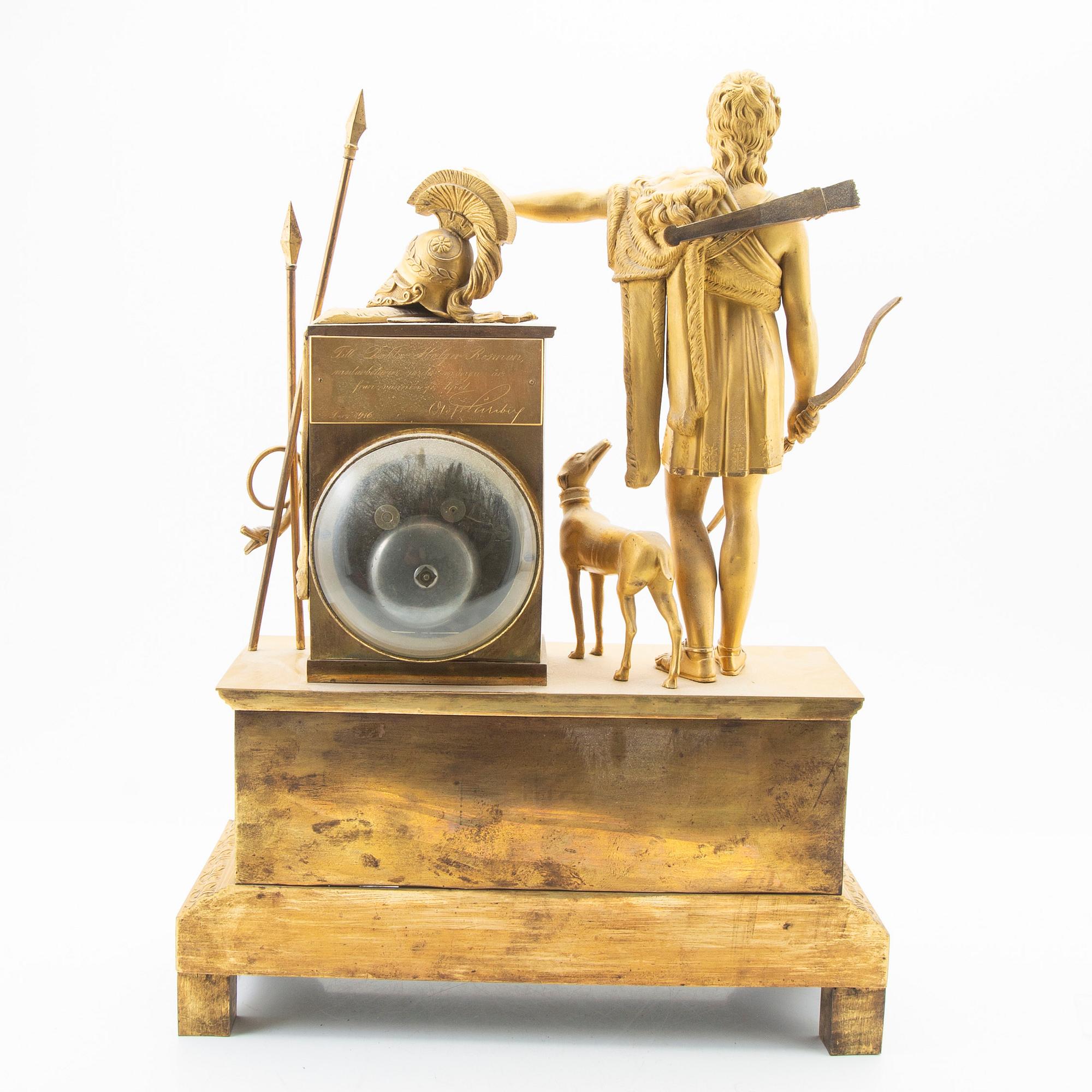 Bordspendyl, empire, Frankrike, 1800-tal.