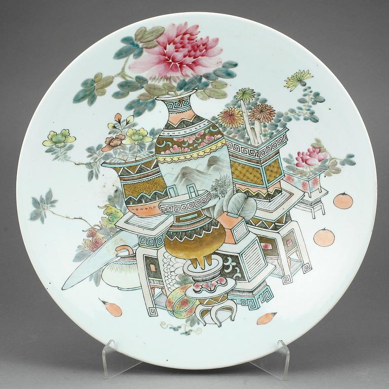 FAT, porslin, Kina, 1800/1900-tal.