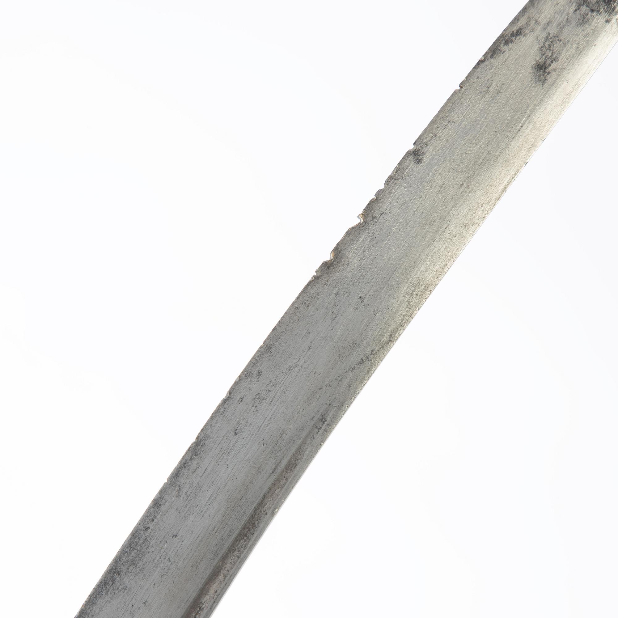 Huggare 2 st, svenska m/1856, med baljor.