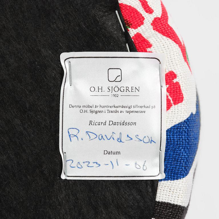 Josef Frank, pall, modell 530, Firma Svenskt Tenn, 2023, jubileumsexemplar.