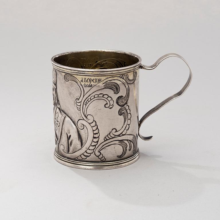 A CUP, silver, Tallinn, Sven Herling 1733-1777.