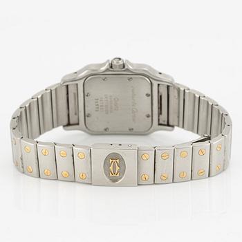 Cartier, Santos Galbée, armbandsur, 29 x 29 (41) mm.