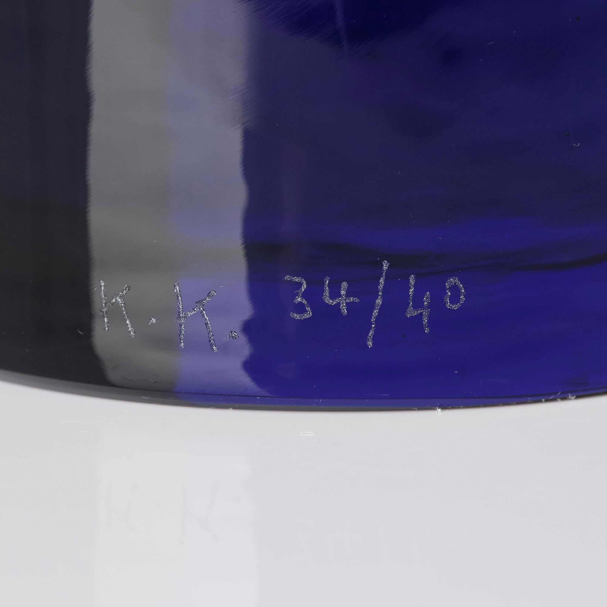 Kiki Kogelnik, "Recycled Nr. 1 ", skulptur, glas, Berengo Studio, Murano, Italien, 1996, ed. 34/40.