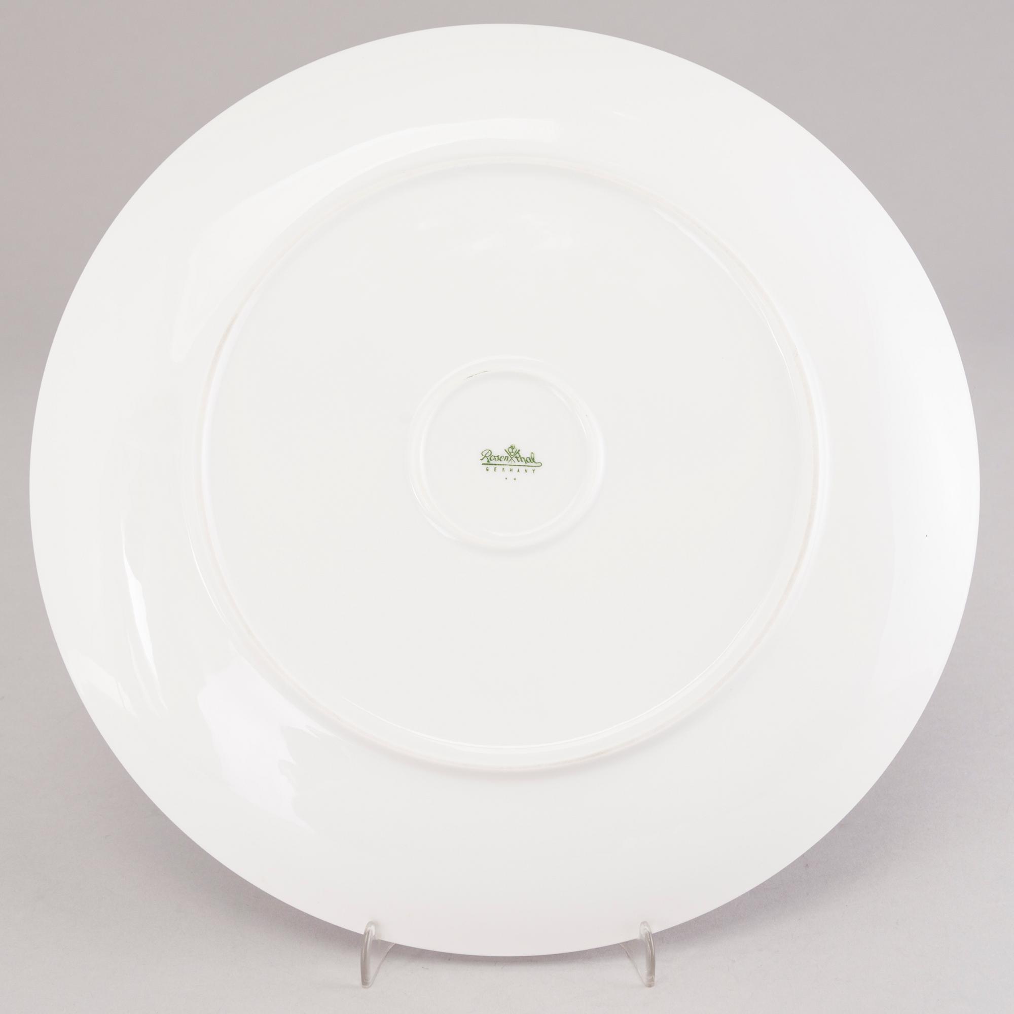 A 28-piece porcelain coffee set, Rosenthal, Germany.