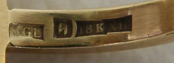 RING, 18K guld.