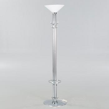 A floor lamp with coat hanger and umberella stand, by Nafa, late 20th century.