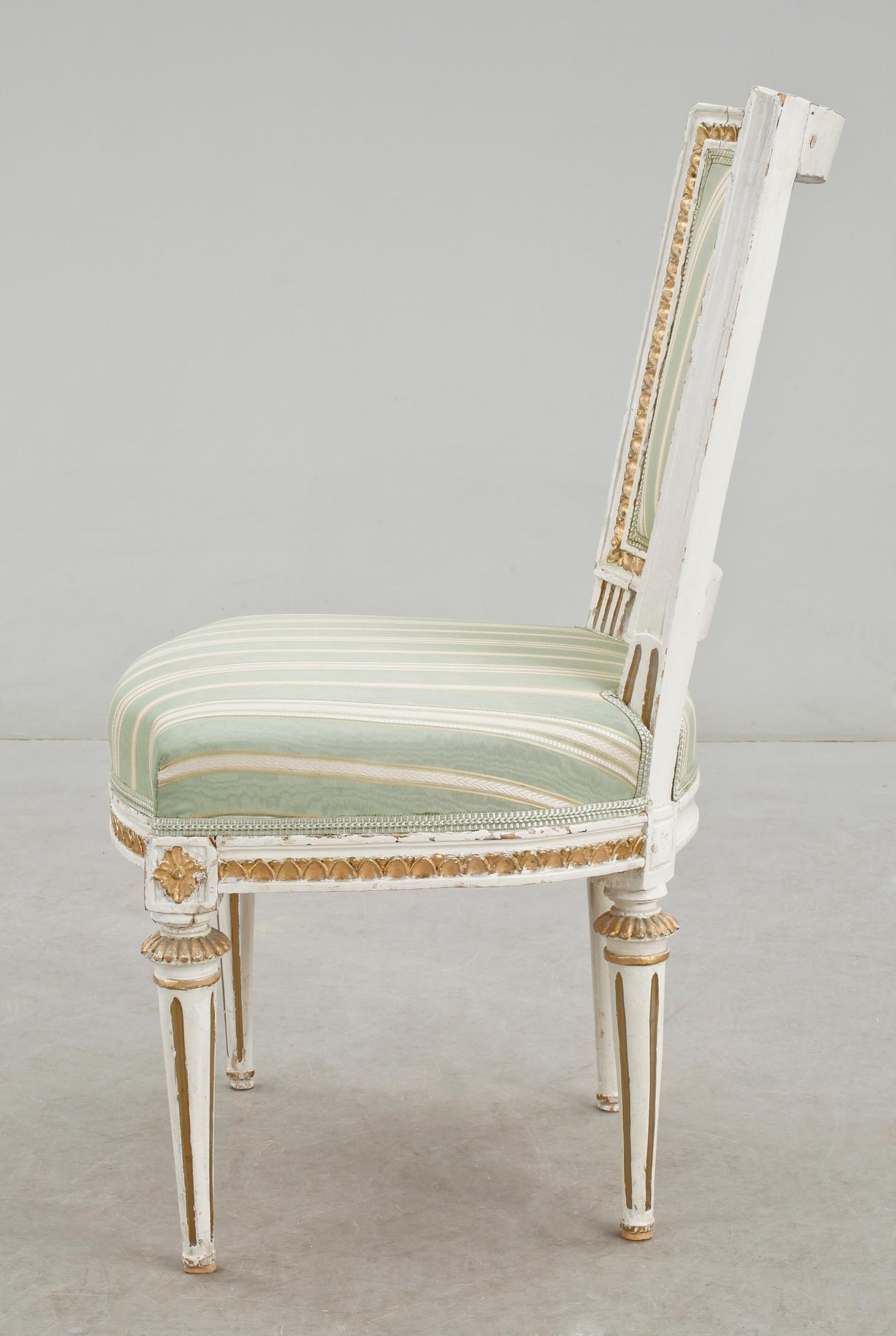 STOL, gustaviansk, Stockholm stolmakarämbetets sigill, 1700-talets slut.