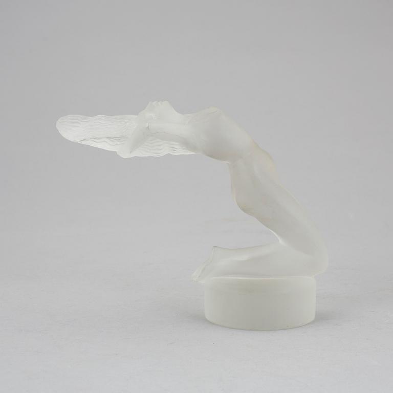 FIGURIN, glas, Lalique, Frankrike, 1900-talets andra hälft.
