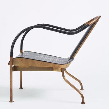 Mats Theselius, an 'el Rey' armchair, ed. 37/360, Källemo, Sweden, post 1999.