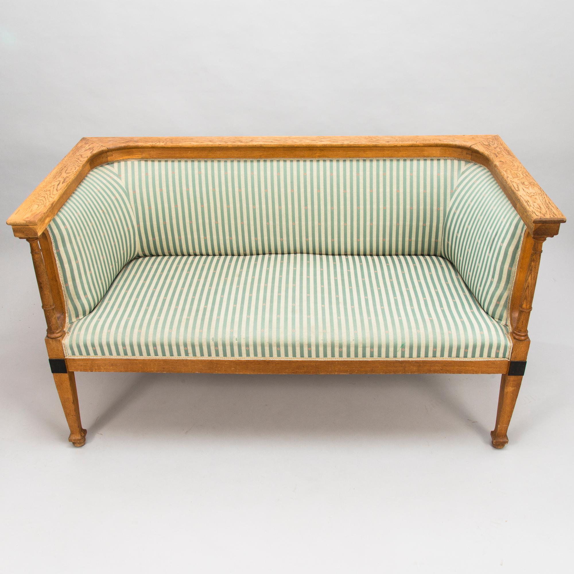 A 1920's 5-piece sofa suite.