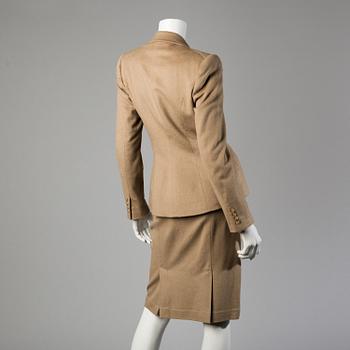 Suit by Ralph Lauren.