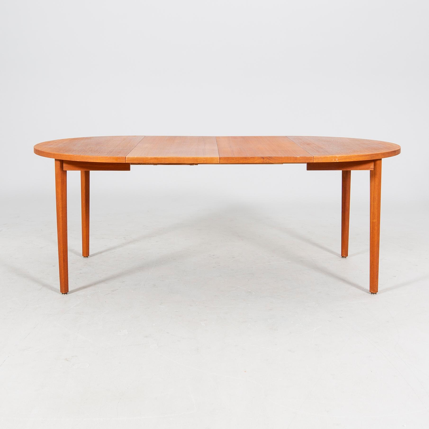 Bertil Fridhagen, matgrupp 5 dlr "Reno" Bodafors möbler 1950/60-tal.