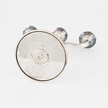 Karl Jørgen Otteren, kandelaber, silver, Norge, 1997.