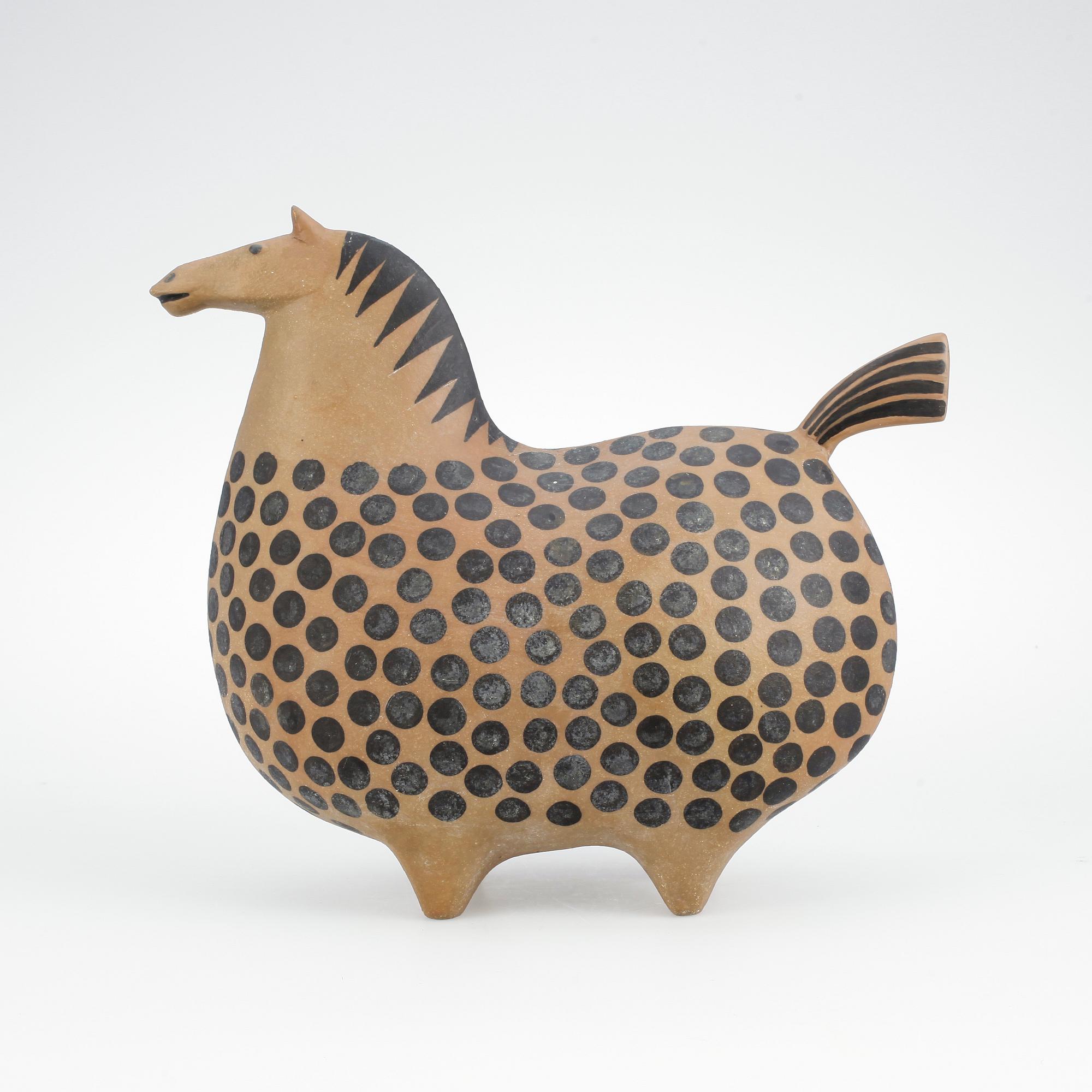 FIGURIN, stengods,"Springare" Stig Lindberg, Gustavsberg studio 1952-72.