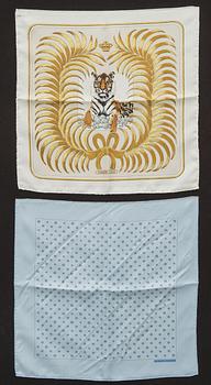 SCARVES, 2 st, "Tigre Royal", Hermès.