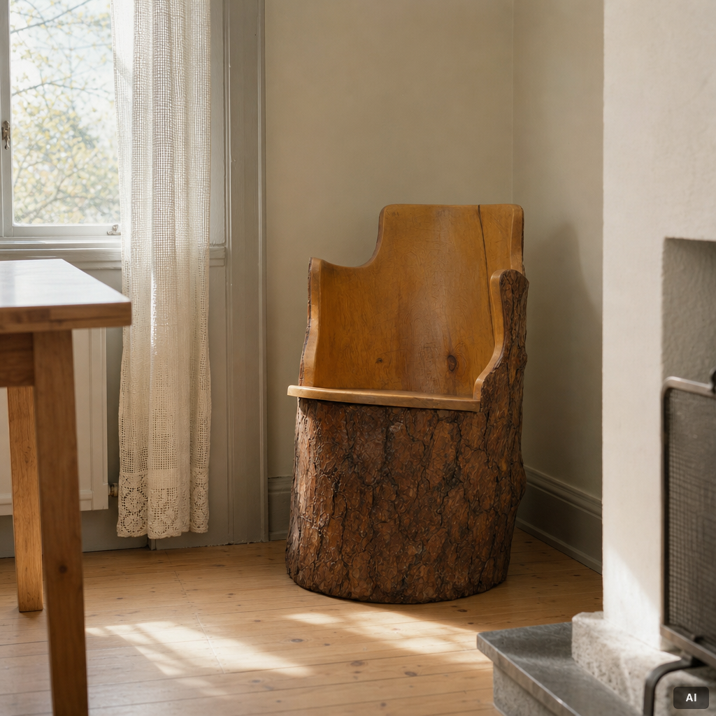 A chair, second half of the 20th century.