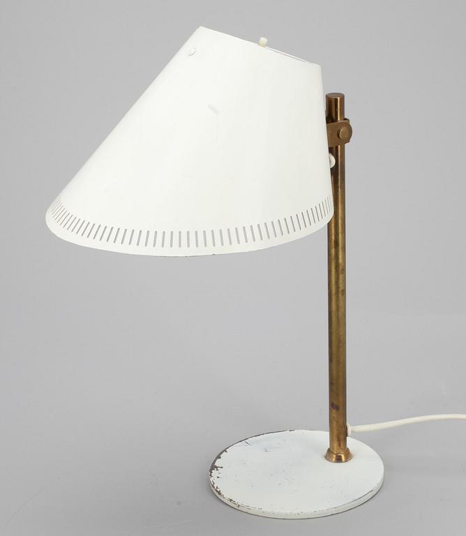 BORDSLAMPA, modell 9222, Paavo Tynell, märkt Idman. 1900-talets mitt.