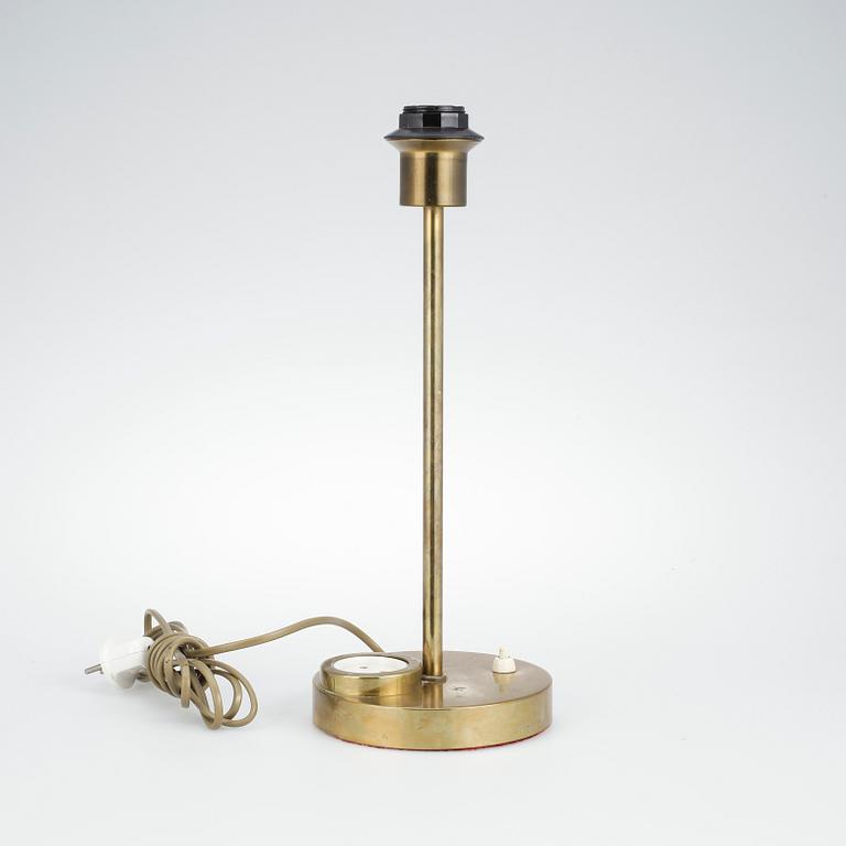 BORDSLAMPA, 1900-talets mitt.