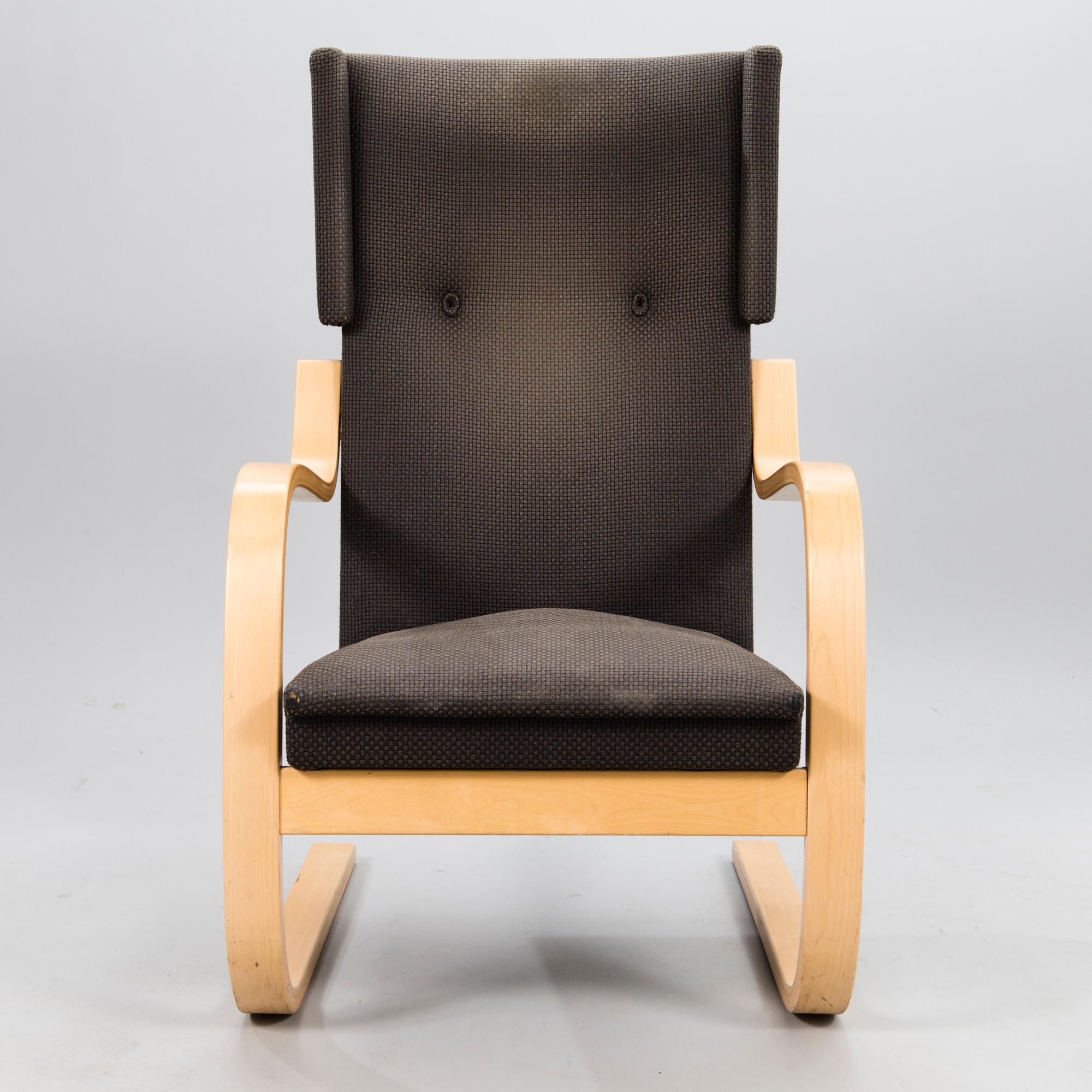 ALVAR AALTO, fåtölj, modell 36/401, Artek.
