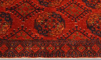 An Afghan carpet, ca 285 x 253 cm.