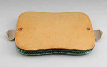 BRICKA, glas, venetiansk stil, 1900-talets mitt.