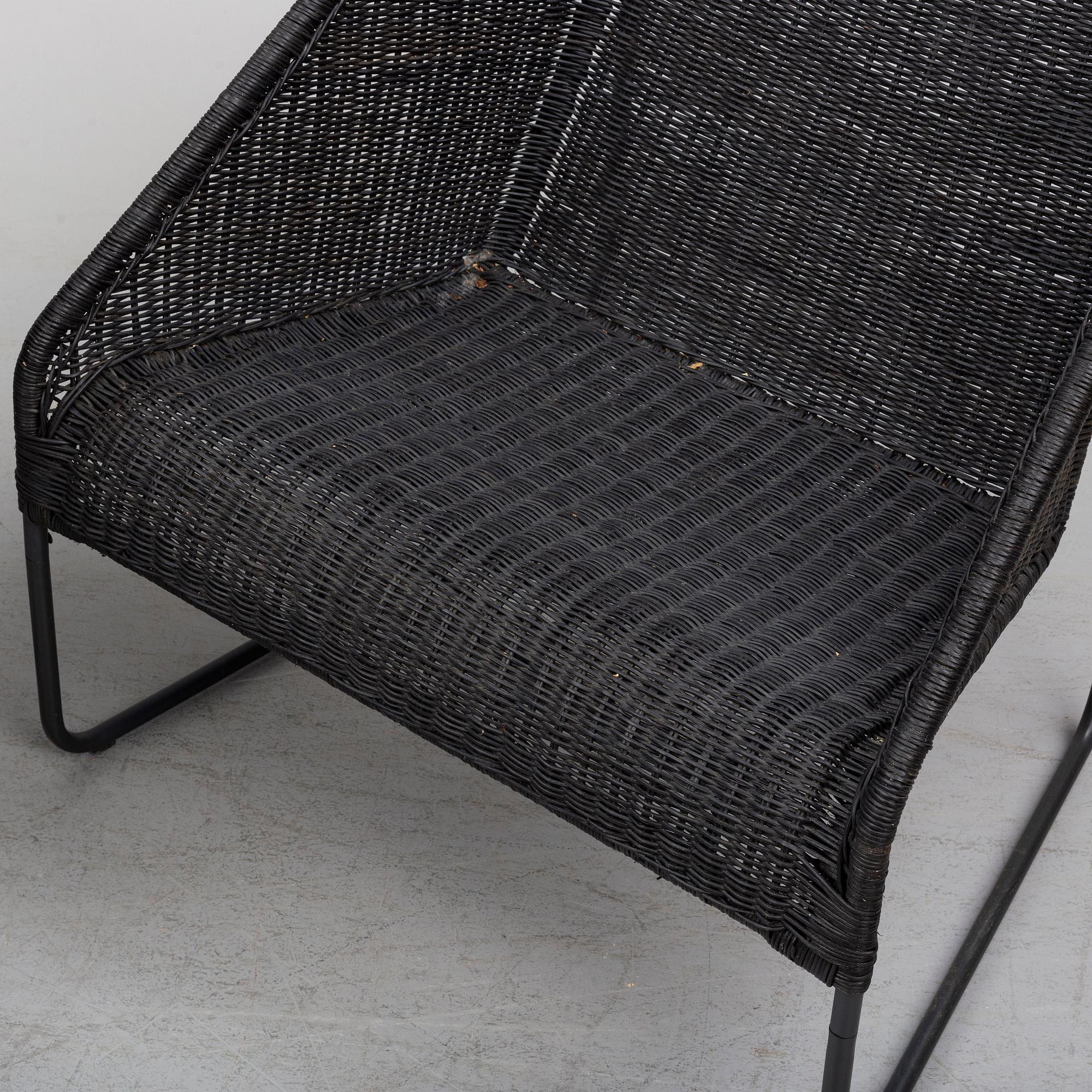 INGEGERD RÅMAN, a 'Viktig' rattan and tubular steel furniture sute from IKEA, 2016.