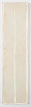 PLAKETTER, ett par, porslin. Kina, 1900-tal.