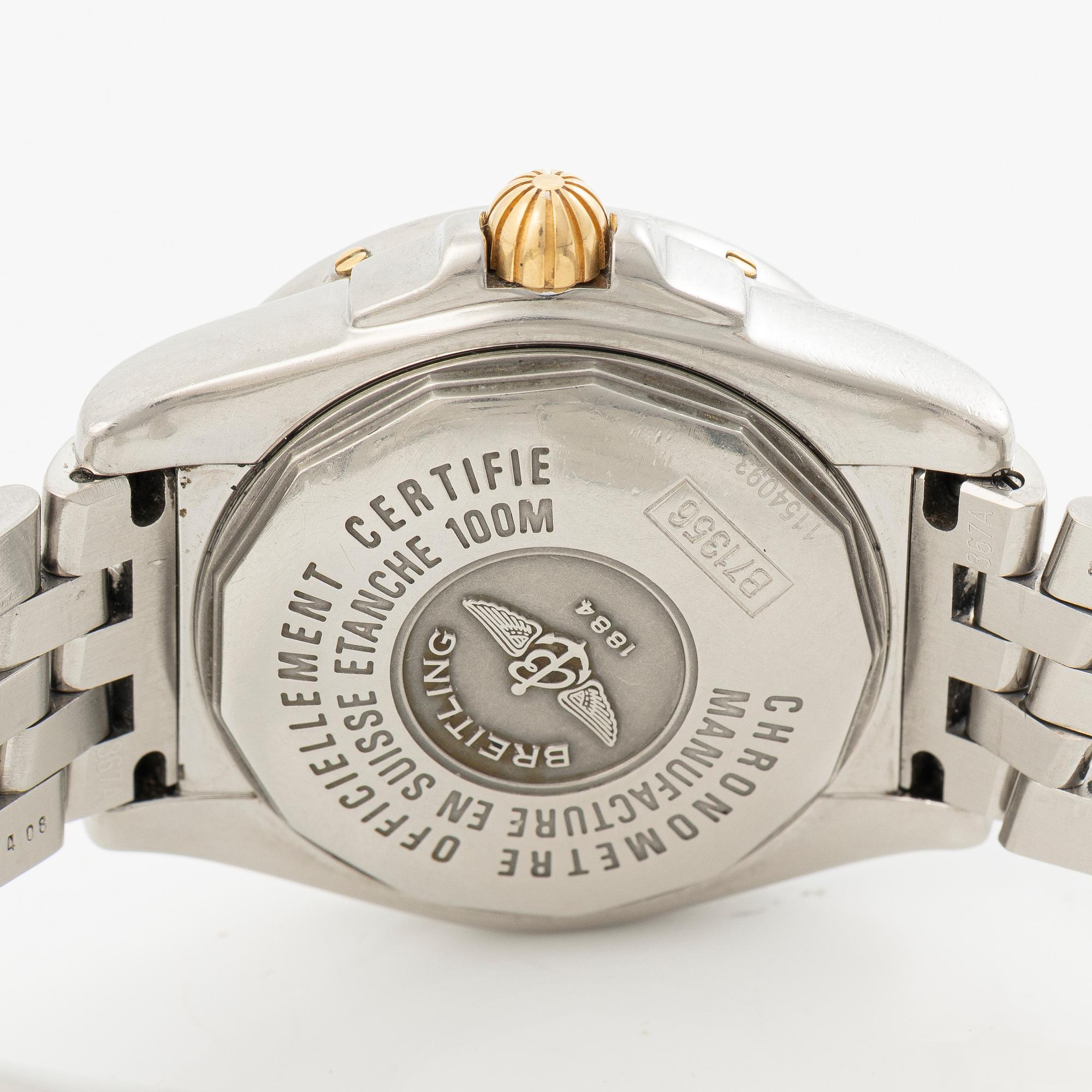 Breitling, Galactic 32, wristwatch, 31.8 mm.