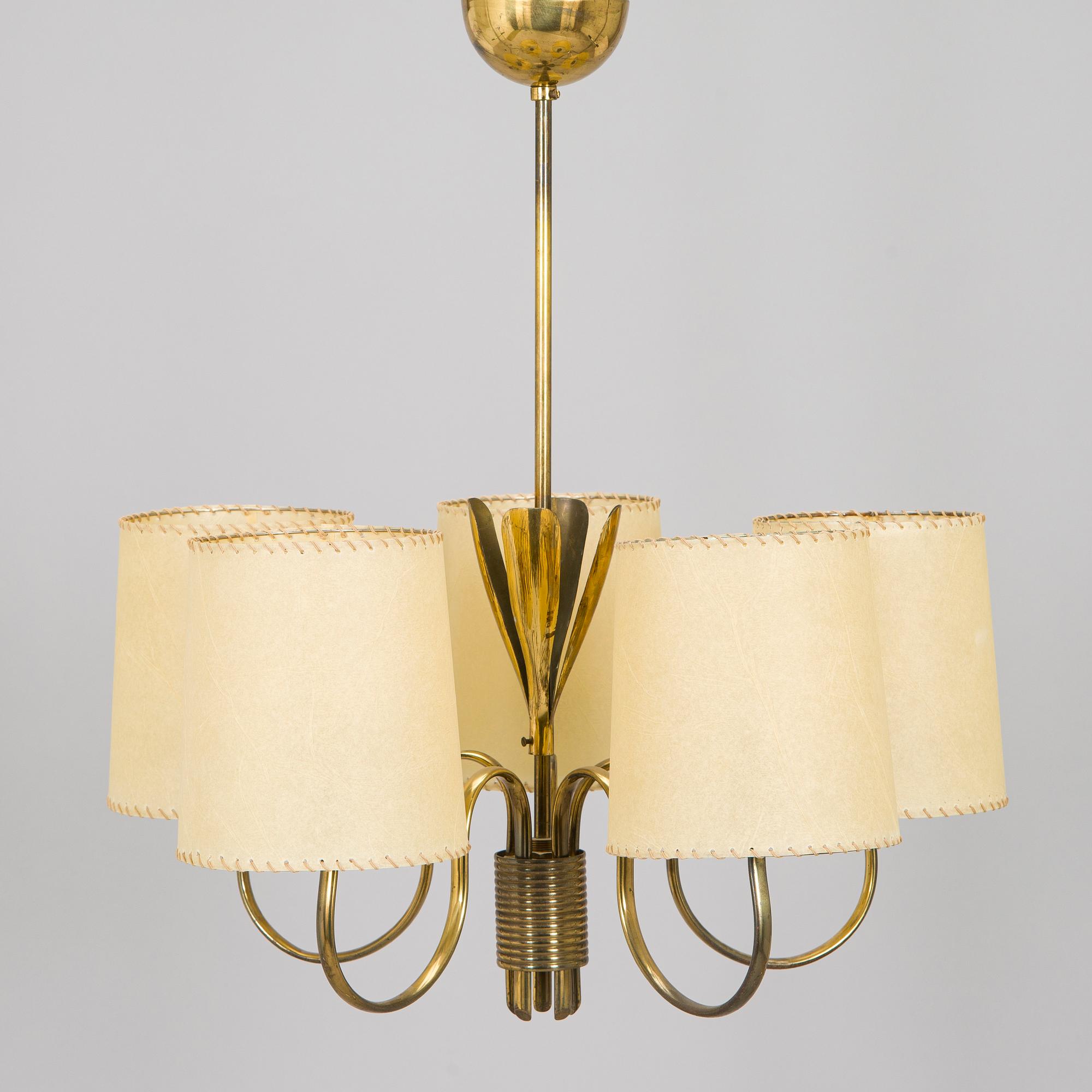 Paavo Tynell, a mid-20th century ceiling light '9030' for Taito.