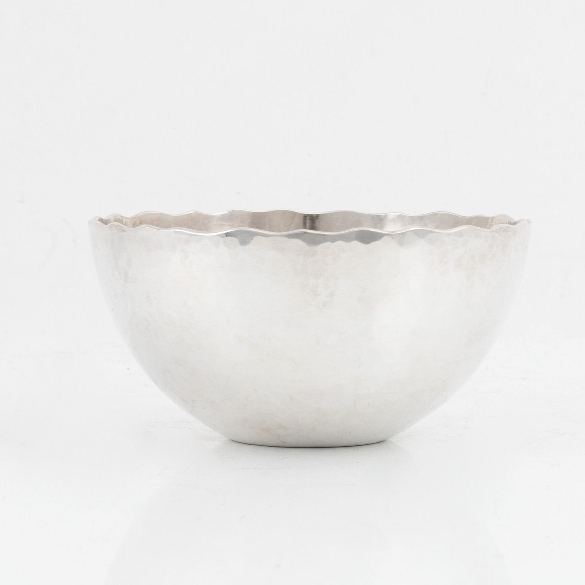 Rey Urban, skål, sterlingsilver, Stockholm 2016.