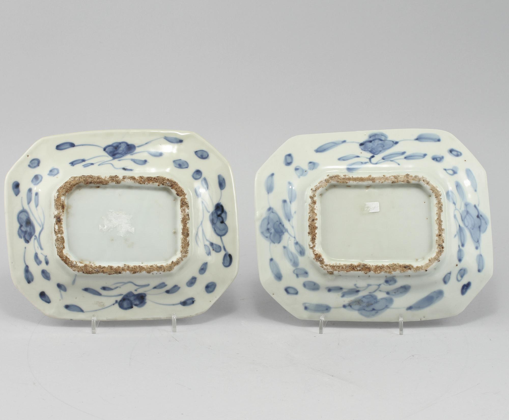 FAT, ett par, porslin, Japan, 1800-tal.