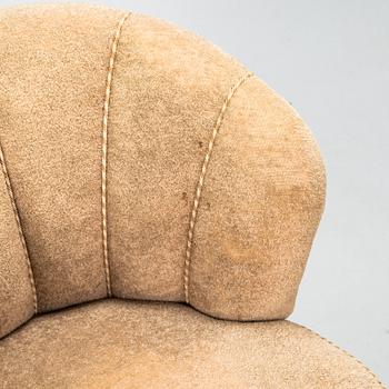 A 1950s pair of armchairs, "Elisabeth", for Asko Finland.