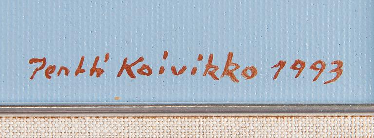 Pentti Koivikko, "Keskitalvea" (Midwinter).