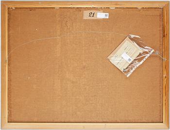 MARTIN EMOND, olja på pannå, signerad.