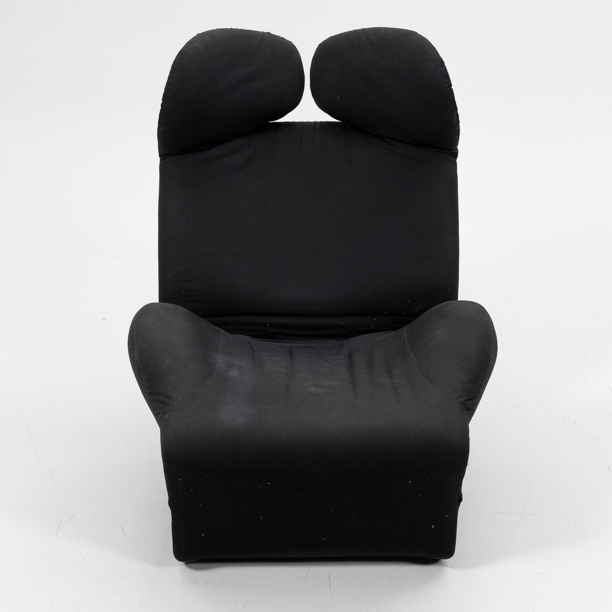 Toshiyuki Kita, fåtölj, 'Wink', Cassina, 1980-tal.