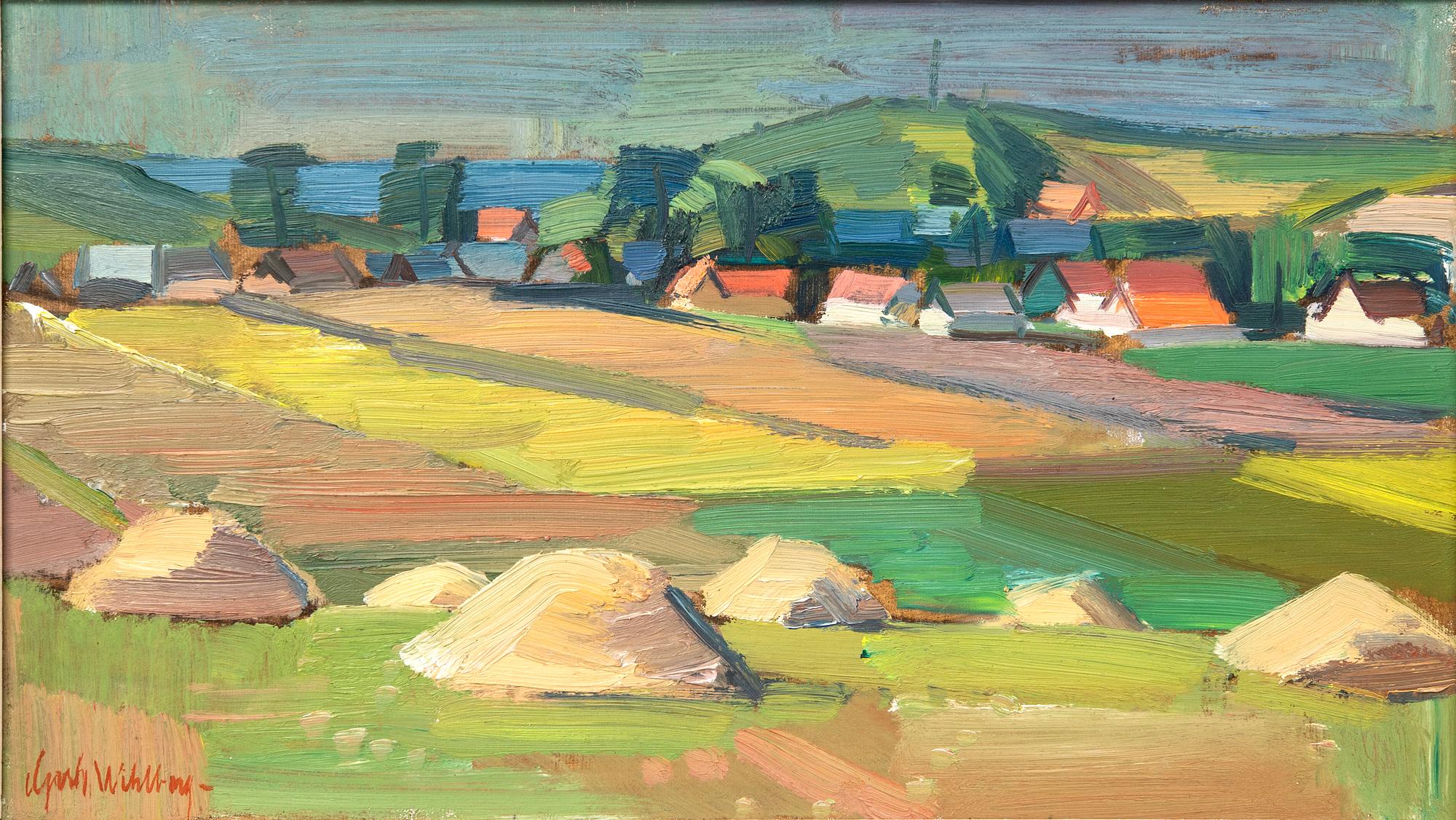 Gerhard Wihlborg, Motif over Kåseberga village.
